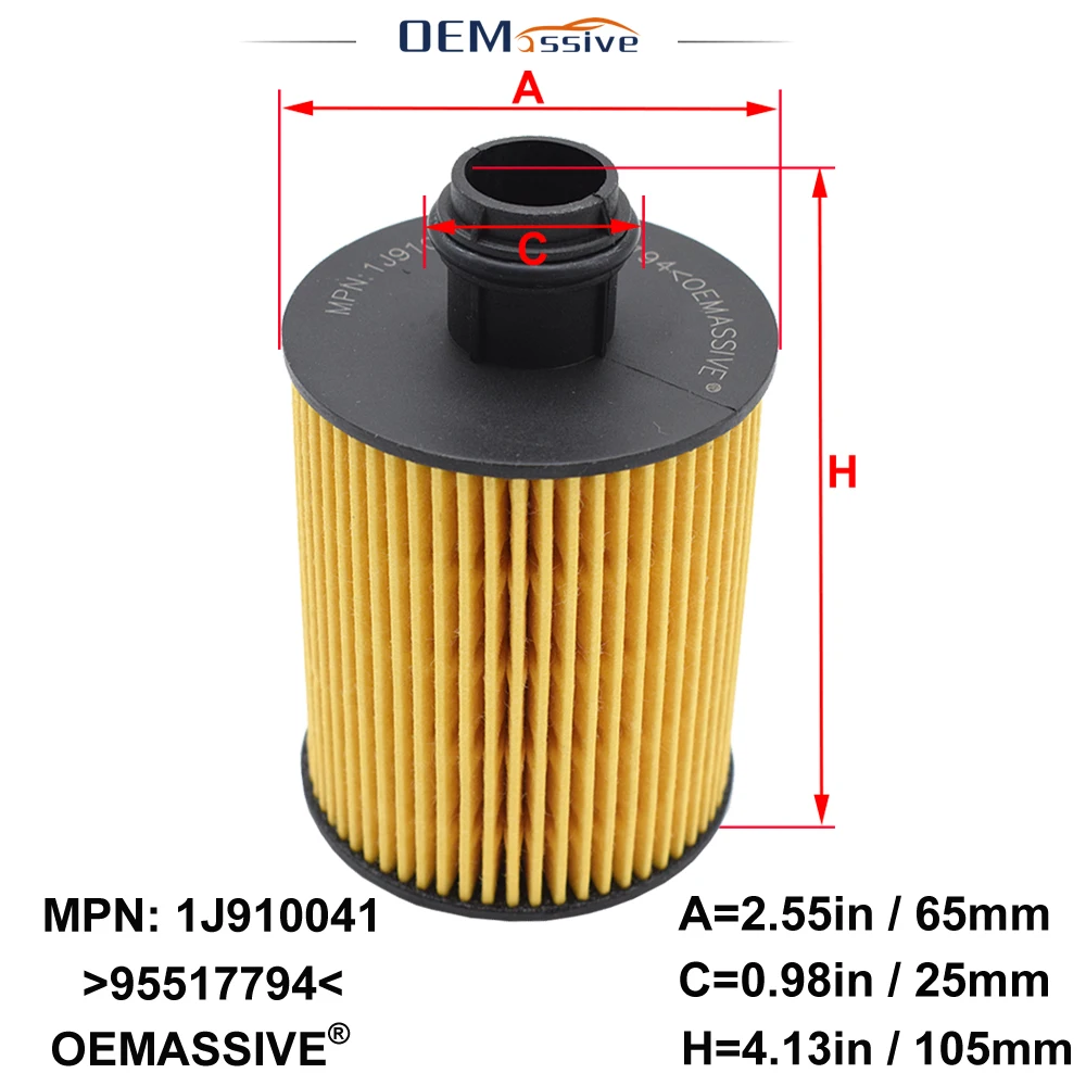 Oil Filter For Cadillac BLS Opel Meriva B Astra J Combo Tour Vauxhall Astra Combo Cascada Chevrolet Malibu Saab 9-3 95517794