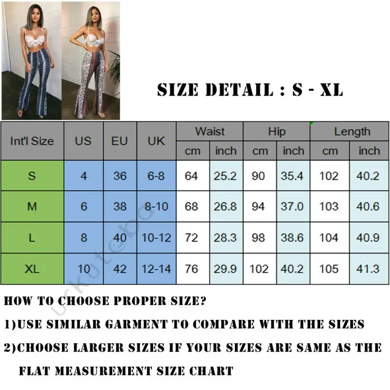 Women Baggy Flared Pants Boho Style Floral Hippie Wide Leg Gypsy Palazzo Casual Trousers Printed Bell-bottomed Trousers