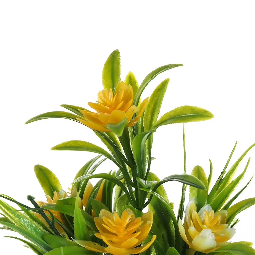 Dining Room Wedding Party Decortion for Office Artificial Flower with Pots Outdoor Decor Fake False