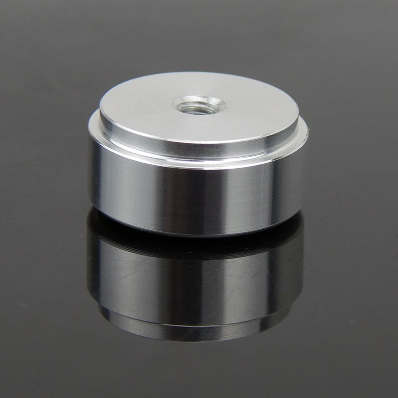 Aluminum feet pads for HIFI audio amplifier Speaker Chassis buffer Absorption Damping Aluminum feet mats 20*10mm