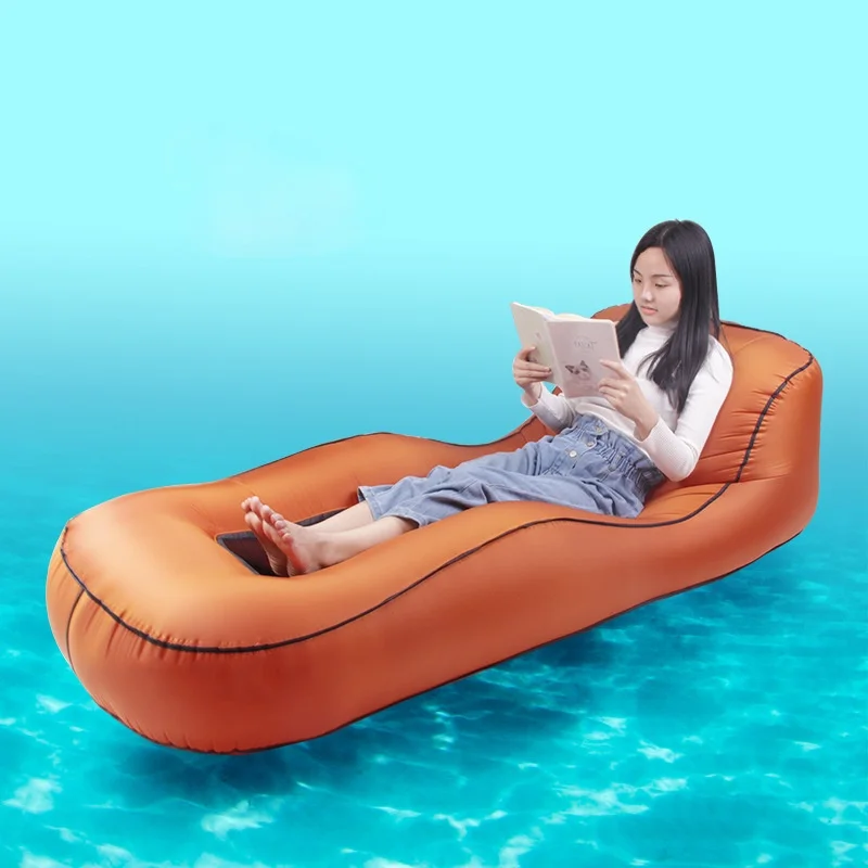 Ultra-light Inflatable Sofa Divano gonfiabile ultraleggero Portable Sleeping Bag Foldable Air Sofa Inflable Perezoso