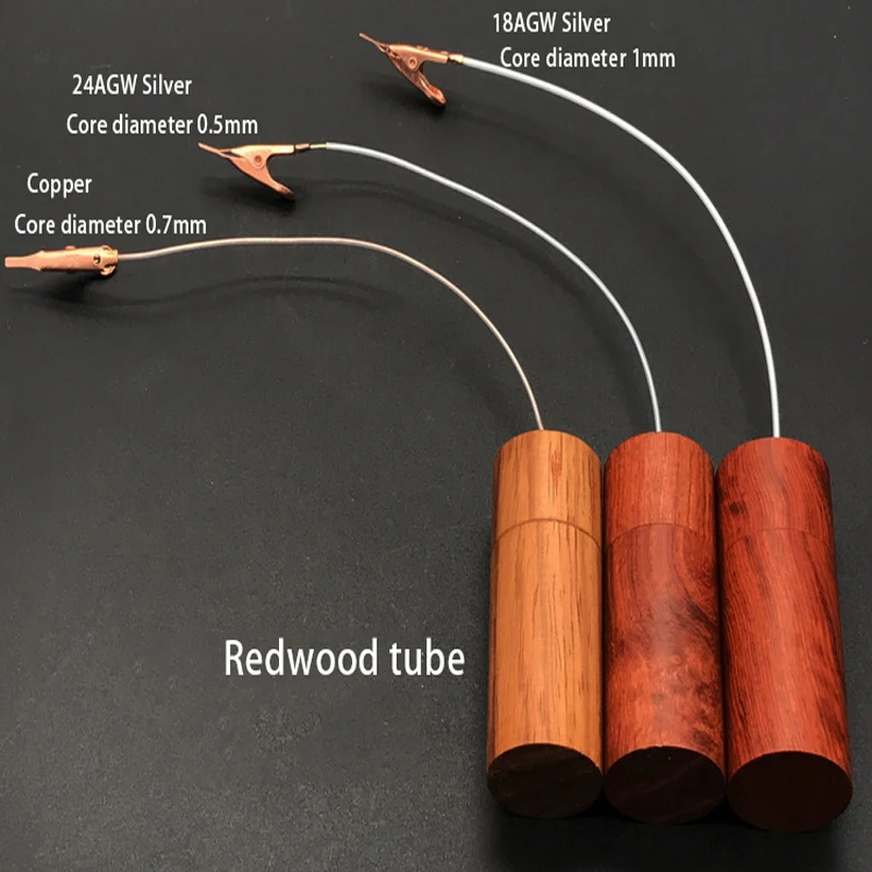 Cable de Audio HiFi, aislador de ruido de bucle de tierra, GND, agujero negro, elimina la electricidad estática, purificador de energía electrónico