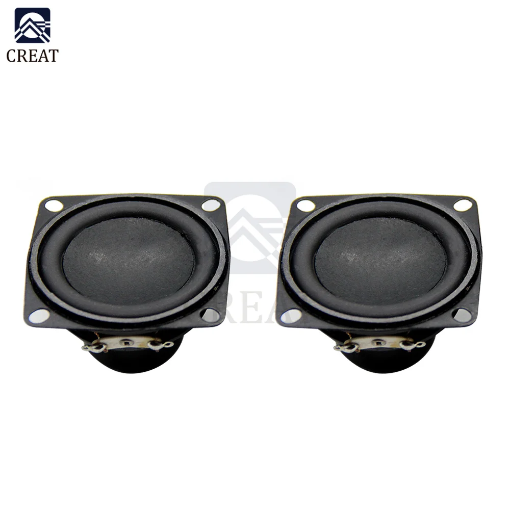 2 Inch Internal Magnetic Speaker 4 Ohm 10W Bass Multimedia Speaker Speaker 10W 53mm Small Speaker With Fixing Hole