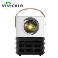 Vivicine LED Mini Projector,Pocket Home Theater Proyector with HDMI USB,Video Beamer Option Android Bluetooth Projetor