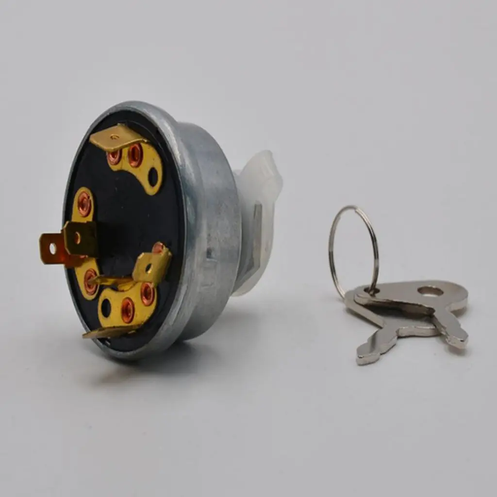 

4 Position Universal Ignition Switch w/ Keys for Lucas 12/24V 128SA Tractor