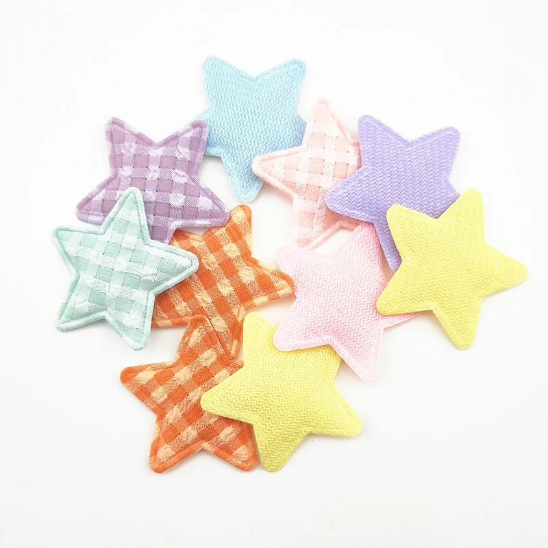 50 قطعة/الوحدة 38 مللي متر شعرت مبطن ستار زين DIY بها بنفسك أغطية الرأس مقاطع الشعر القوس اكسسوارات اليدوية الطفل الملابس قبعة الديكور #6