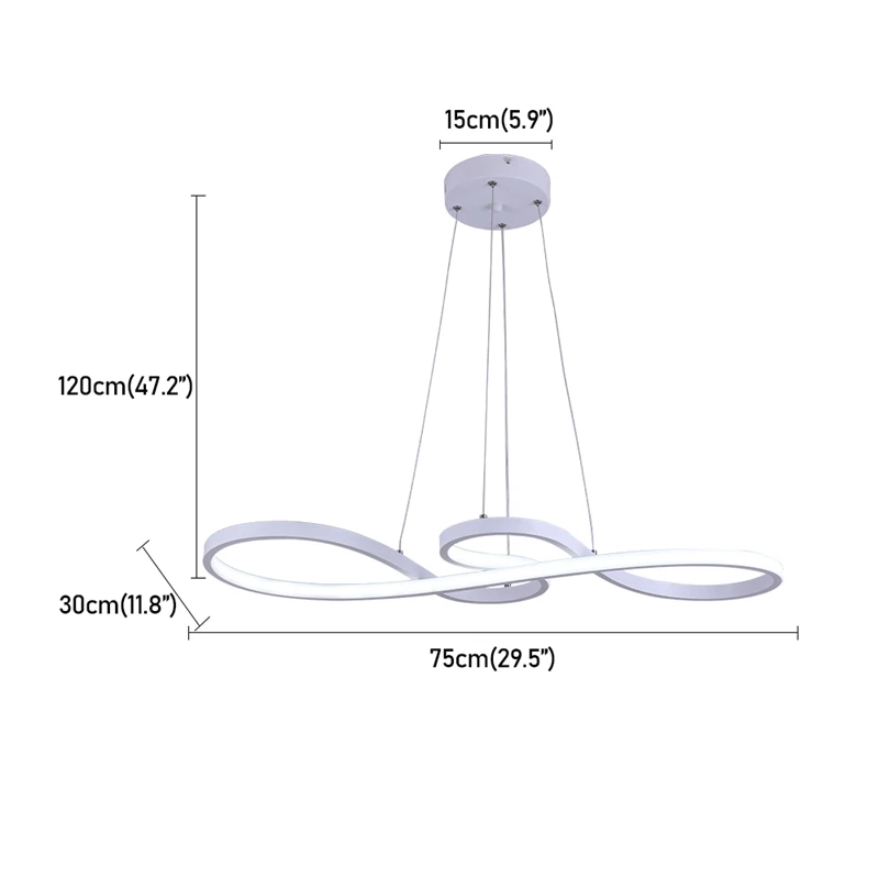 Nordic Led Hanglamp Decoratieve Led Plafond Lampen Art Design Minimalistische Eetkamer Opknoping Lichtpunt Indoor Verlichting
