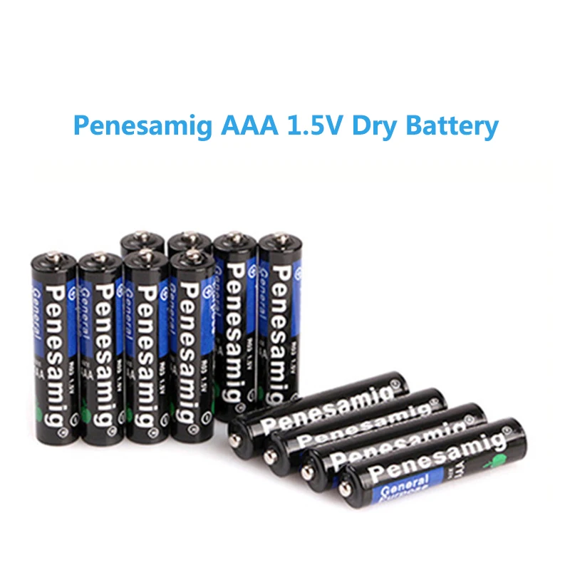 24pcs 1.5V Battery AAA Carbon Dry Batteries Safe Strong Explosion-proof 1.5 Volt AAA Battery UM4 Bateria No Mercury