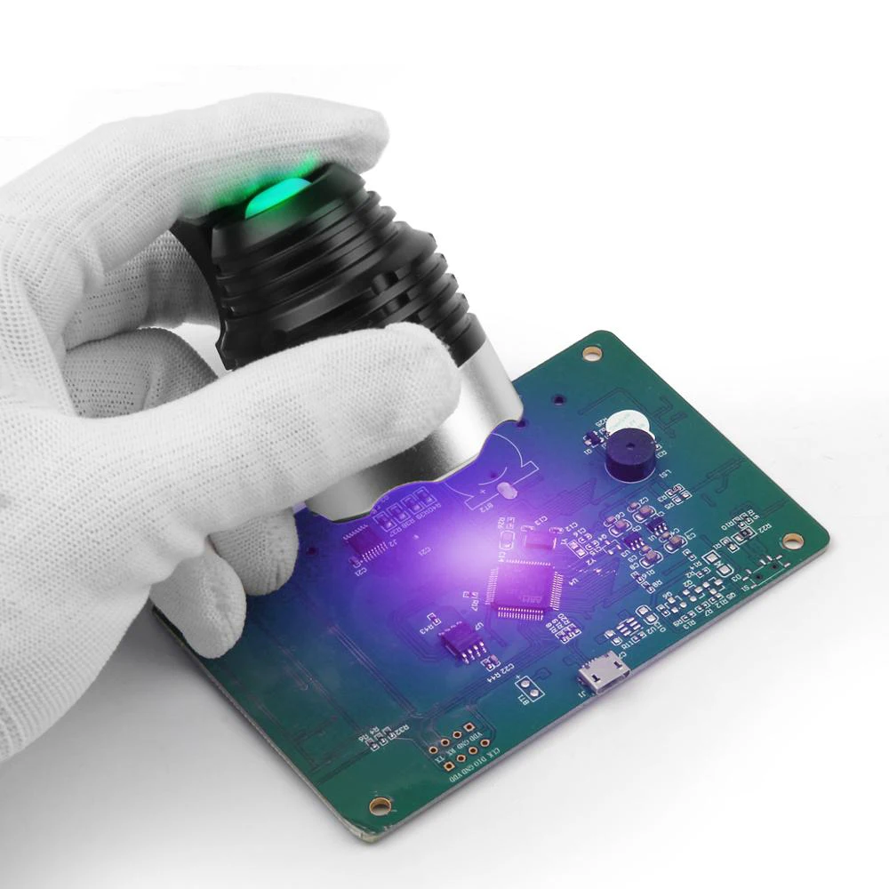 UV Glue Curing Lamp USB Charging LED Ultraviolet Green Oil Adjustable Curing Light For iPhone Mobile Phone Circuit Board Repair