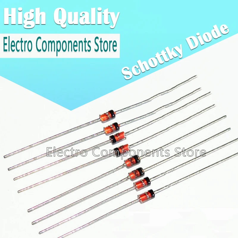 10PCS/Lot BTA41 BAT42 BAT43 BAT45 BAT46 BAT47 BAT48 Schottky Diode