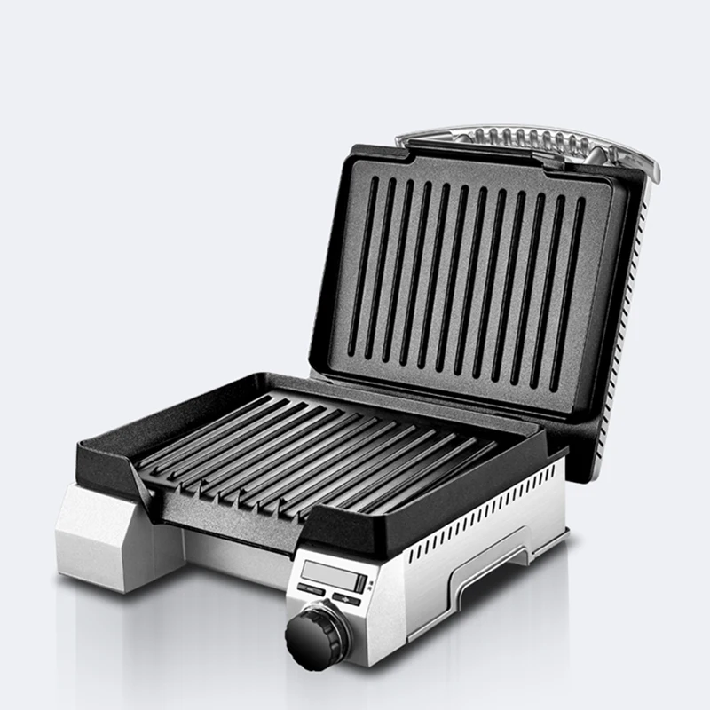 Electric Grill Fryer Steak Machine Commercial Household Electric Heating Fully Automatic Frying Pan Small Grill Beef Machine