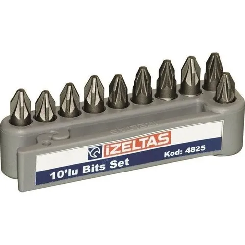 Izeltaş Pozidriv Bits Set Pz3 25 mm Set