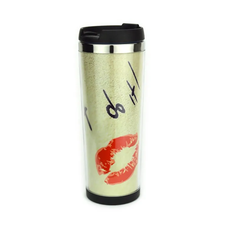 Free Shiping Sell  PixMug - Photo Travel Mug - The Mug That\'s A Picture Frame - DIY - Insert your own photos or designs