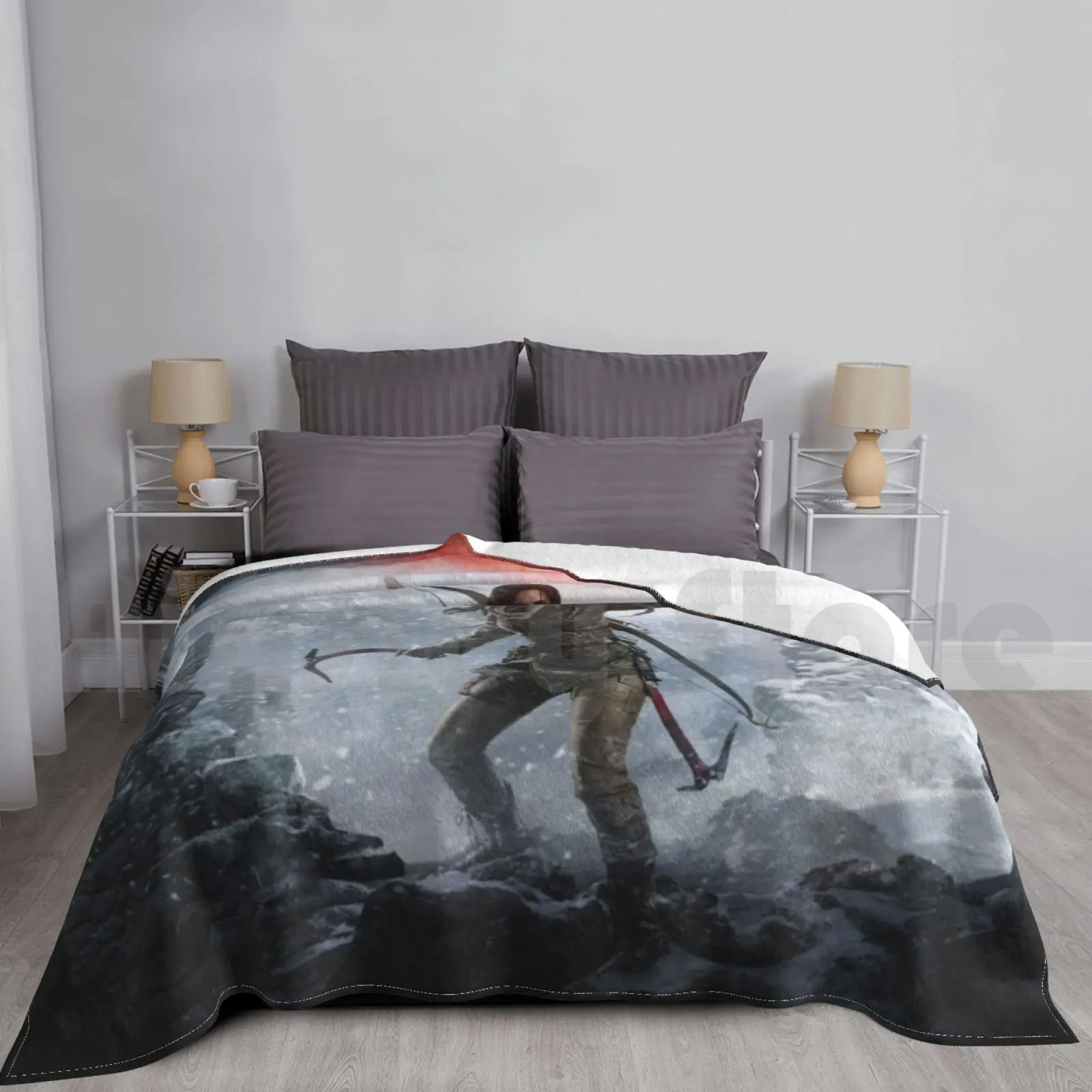 Rise Of The Tomb Raider Blanket Fashion Custom 231 Gamer Girls Video Game Fanatics Tomb Raider Definitive