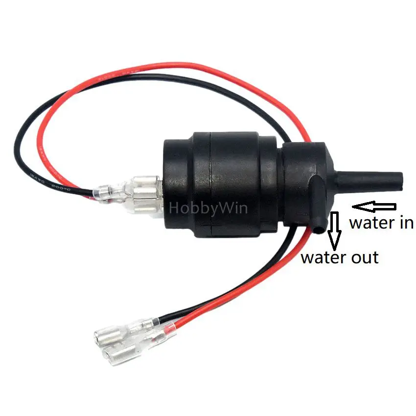 Pompe à eau électrique DC12V BP980 pour bateau de course RC, modèle de dispositif de refroidissement, pièces de passe-temps