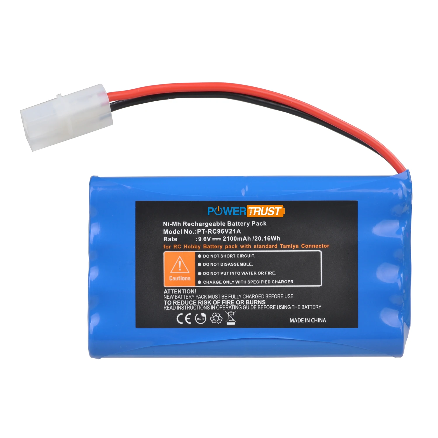 

NiMH 2100mAh Rechargeable Battery for RC Car RC Truck RC Boat RC Tank Toys Hobby Battery Pack with Tamiya Connector