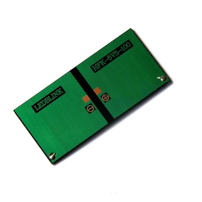 20 piezas Panel Solar pequeño personalizado 0,55 W 5,5 V Mono Mini células solares Micro módulo de energía Solar para luces Led DIY juguetes hechos 95*44MM