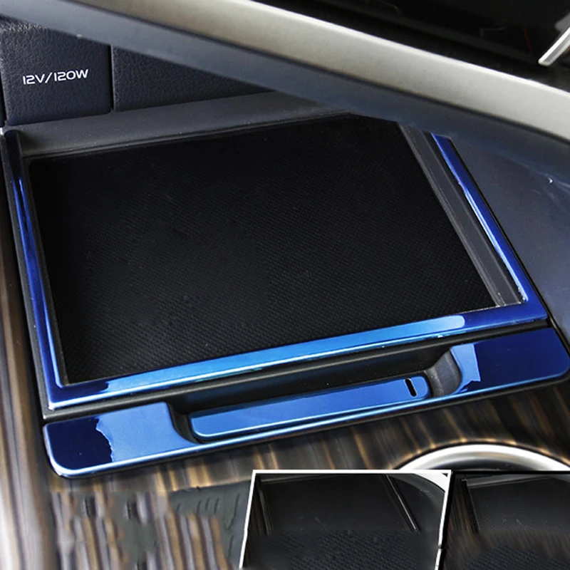 Car Central Control Storage Plate Panel Trim Cover for Toyota Camry 70 V70 Xv70 2018 2019 2020 2021 Trd Accessories Atuo