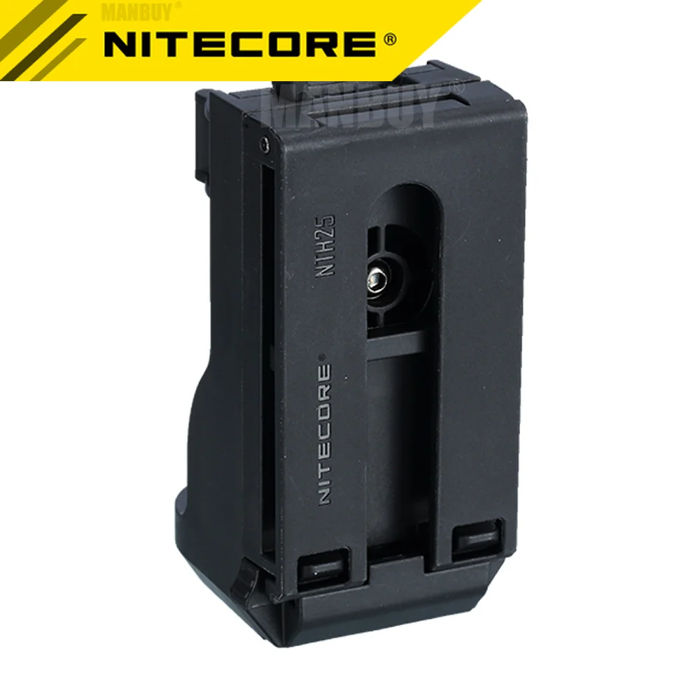 NITECORE NTH25 Holster Mount Holder for Flashlights MH25GTS R25 P26 P20 P20UV Duty Belt Hunting Original Professional Accessorie