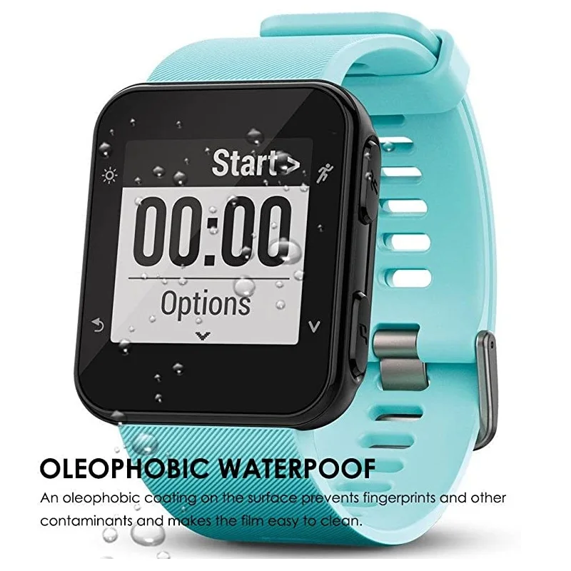 5PCS Smart Watch Screen Protector for Garmin Forerunner 35 Tempered Glass Anti-Scratch Protective Film