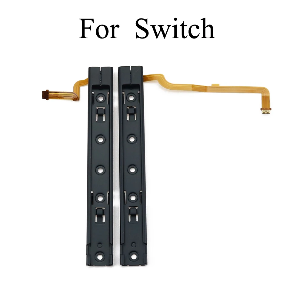 

YuXi Repart Part Right and left Slide rail With Flex Cable Fix Part For Nintendo Switch Console NS rebuild track