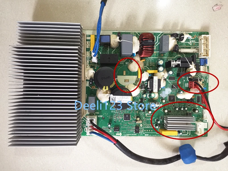 เหมาะสำหรับบอร์ดเครื่องปรับอากาศ Midea สำหรับ KFR-72W/EU-KFR70W BP2/BP3N8-CA32 Part 17222000012770