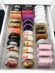 ANON Acrylic Dividers Set for the MALM Chest of 6 Drawers /mirror, Acrylic Makeup Organizer MALM Drawer Dividers, Makeup Storage