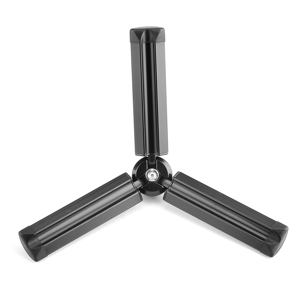 حامل ثلاثي القوائم صغير قابل للطي لعصا السيلفي ، حامل أحادي لـ Zhiyun Smooth Q 4 X DJI OSMO Mobile 2 3 ، مقبض Gimbal Vlog