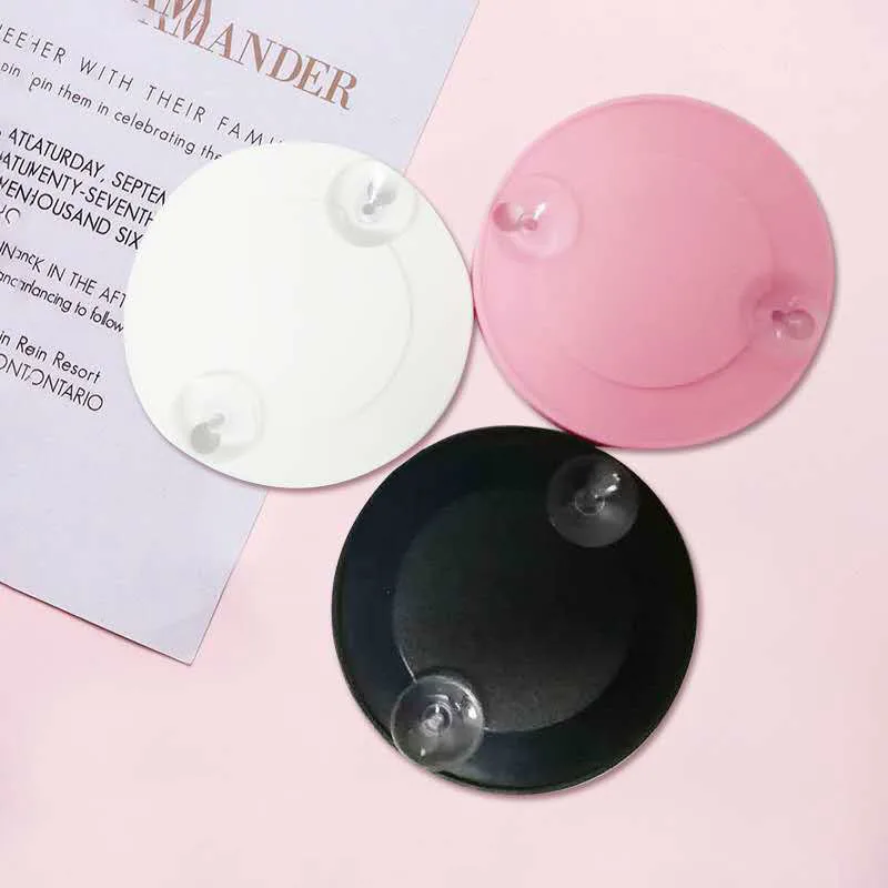 Portable 10 Times Magnifying Glass with 7.5CM Suction Cup Magnifying Glass Small Round Mirror Portable Mini Makeup Mirror