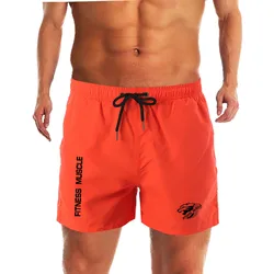 Summer Bermuda Seaside Beach Shorts Men Quick Drying Swiming Short Pants Mens Surf Beach Shorts Mesh Lining Water Swim Shorts