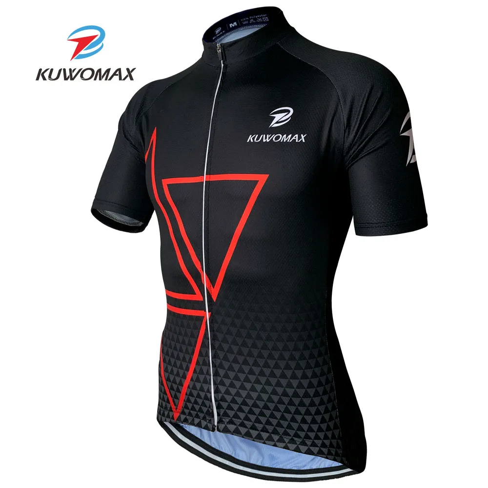 KUWOMAX Pro Team Cycling Jersey Ropa Ciclismo Quick-Dry Sports Jersey Cycling Clothing cycle bicycle cyclist jersey.