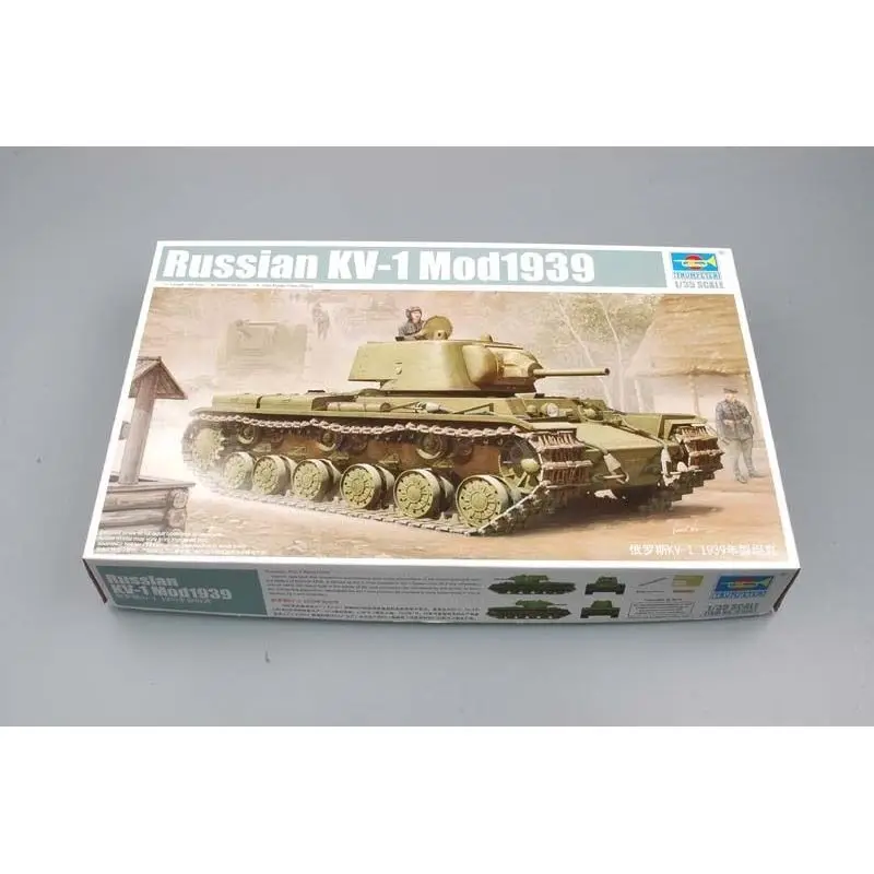 Trumpeter 01561 1/35 Rosyjski KV-1 Mod1939 - Zestaw do sklejania