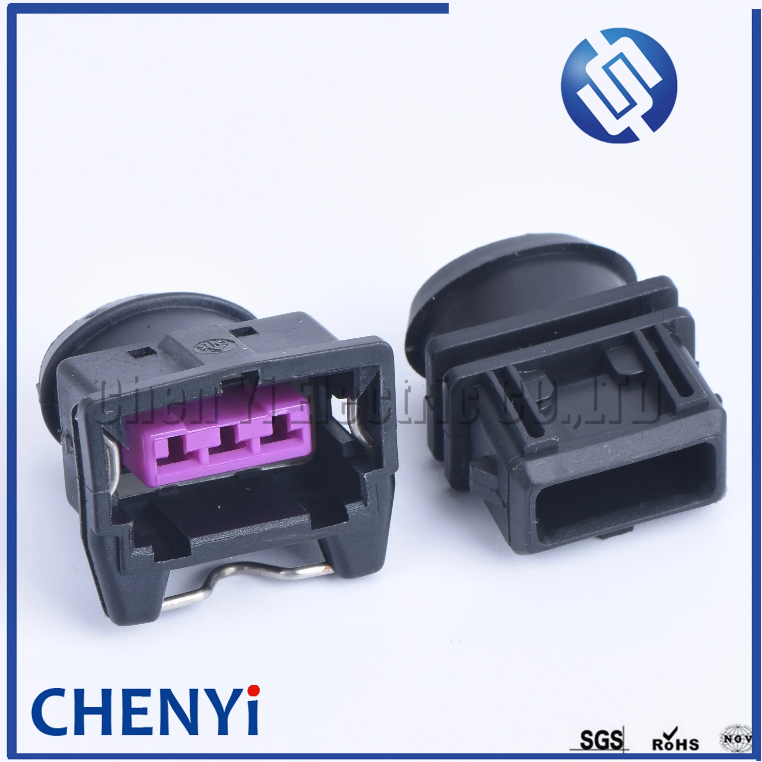 1 set 3 Pin waterproof wire harness cable sealed connector EFI(3.5) male or female of EV1 fuel Injector Connector 443906233