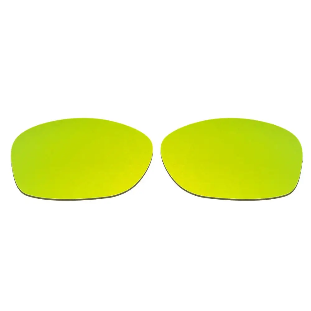 HKUCO For Pit Bull Sunglasses Replacement Polarized Lenses 2 Pairs - Gold&Green