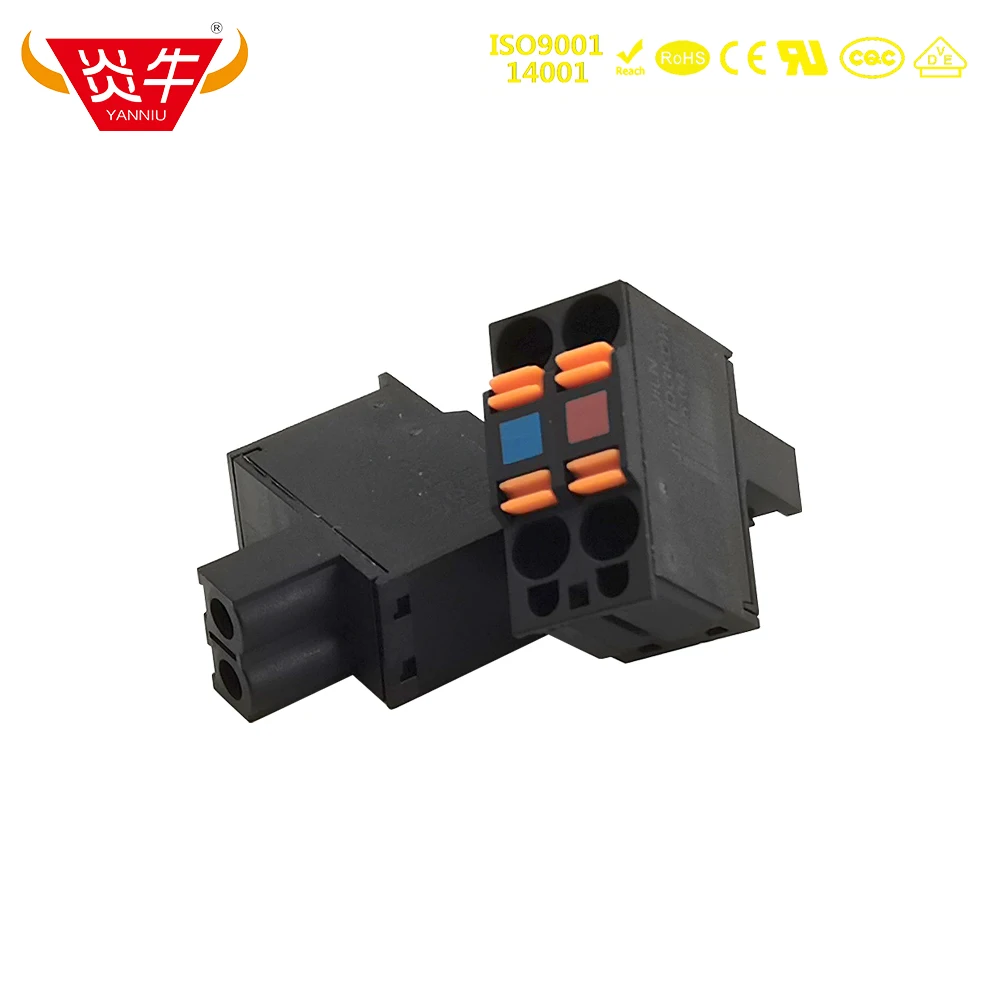 PLC Servo Drives Industrial Control 2P PCB CONNECTOR PLUG-IN TERMINAL BlOCK 2EDGKDH 5.08mm 2PIN TFKC 2,5 ST 196260 PHOENIX