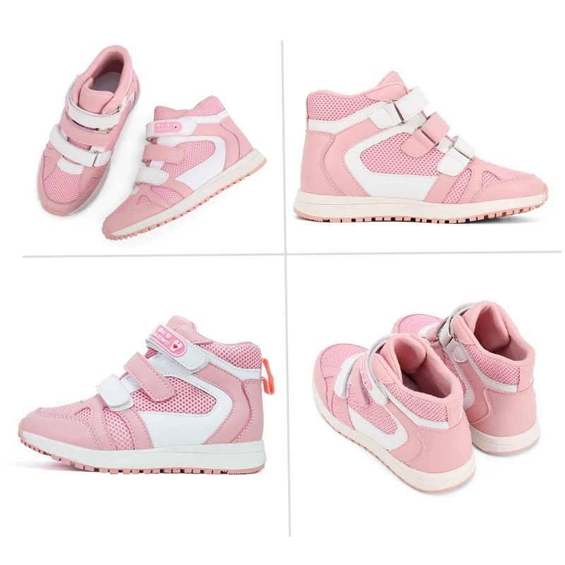 Kinderen Sneakers Jongens Meisjes Kids Orthopedische Casual Schoenen Sterke Harde Achtergrond Sportief Laarzen Met Orthopedische Arch Ondersteuning