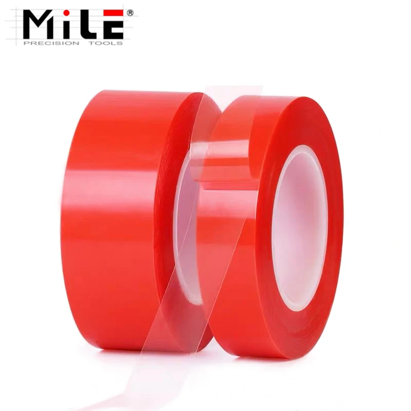 MILE 1 Roll 25m Cell Phone Repair Tape Heat Resistant Double-sided Transparent  Adhesive Tape Sticker 2mm 3mm 6mm 8mm 10mm 20mm