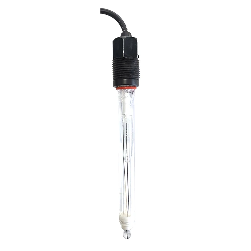 Industrial Glass pH electrode sensor probe Corrosion resistant long time real time monitoring job Cable 5m