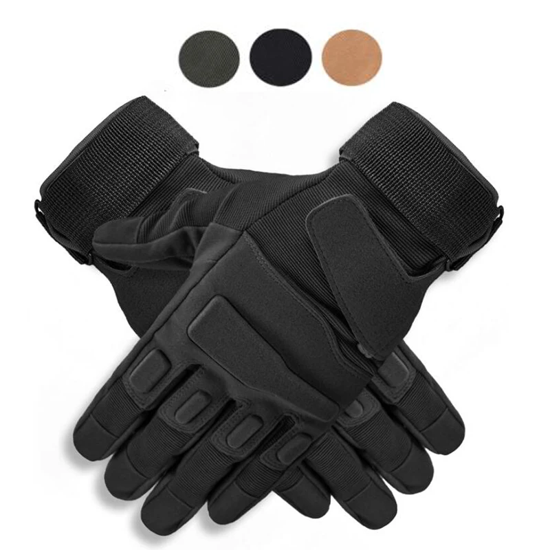 Men's Tactical Gloves  Outdoor Adventure Mountaineering Anti-Slip Half Or All Full Finger Sports Riding Cycling Gloves