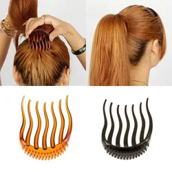 New Woman High Ponytail Hair Fork Hair Comb Fluffy Hair Invisible Hair Comb Hairpin Hairdressing Tool Hair Comb Accessories