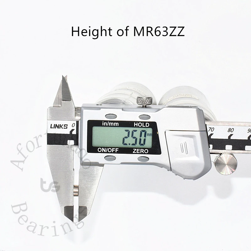 MR63ZZ 3*6*2.5(mm) Bearings 10pcs Chrome Steel Metal Sealed High Speed Mechanical Equipment Parts image 4