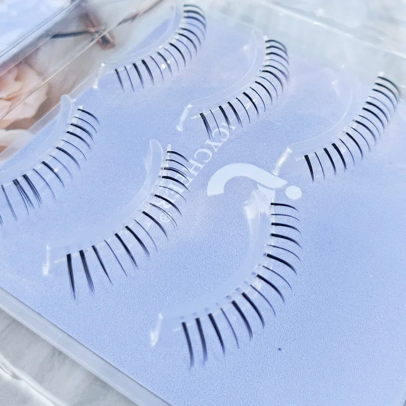 ICYCHEER 3 Pairs Lightweight Japanese Lower Under Bottom Eye Lashes Extenson Fake Eyelash Handmade Natural Look Makeup Beauty