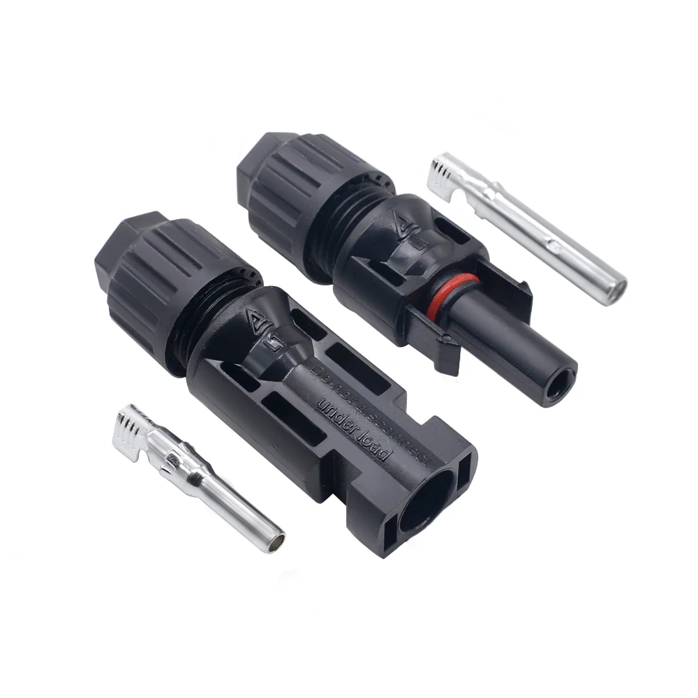 5 10 20 50 80 100 Pairs Solar PV Connector male and female 1000VDC 30A Solar Panel Branch Connectors for PV Cable 2.5/4/6mm2