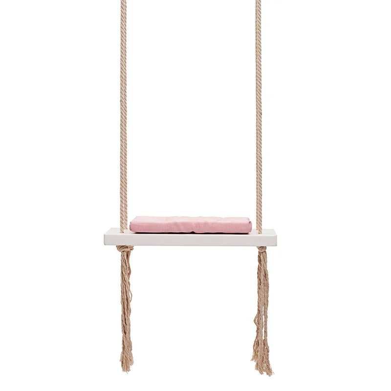 JOYLOVE INS Nordic-Style Indoor Swing Glider Children\'s Room Decoration Ceiling Hanging Swing Rocking Chair