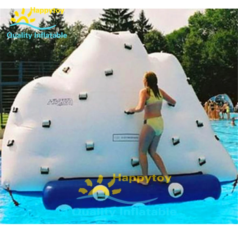 Hot Sale Lake Toys Pvc Inflatable Water Iceberg Floating Climbing Ice Mountain