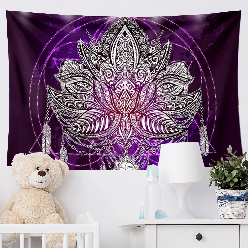 

Wall Decorations Living Room Hippie Wall Hanging Witchcraft Macrame Tapestry Bohemian Carpet Wall Cloth Mandala Room/Boho Decor