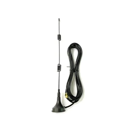 3G Antenna 5dBi 800/850/900/1800/1900/2170MHZ Magnetic Base Aerial 3M Cable SMA/CRC9/TS9 Male Connector for USB Modem