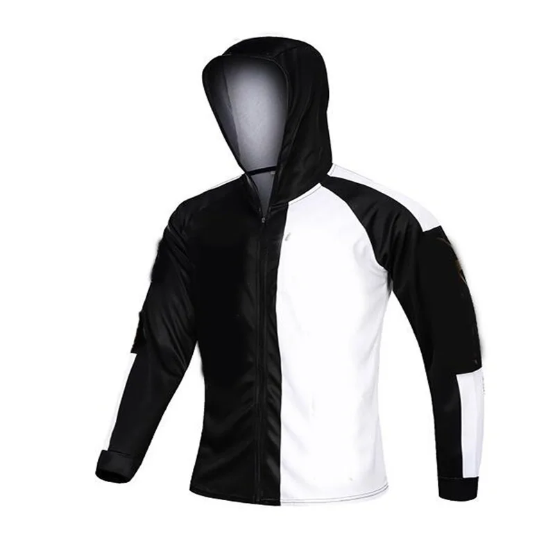2021 Hot Selling Hooded Fishing Jerseys Quick Drying Sun Protection Fishing Shirts  Breathable Men Long Sleeve Fishing Clothing