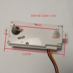 Washing Machine Parts DXT15S 3.5A rectangle shape 3 wire dual use timer