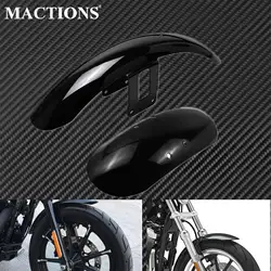 Motorcycle Front Fender Mudguard Fairing Cover Black For Harley Sportster Forty Eight 48 XL1200X XL 1200 2010-2017 XL883 04-16